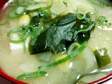 ⭐豆腐とワカメの味噌汁⭐